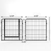 Pet Playpen, Pet Dog Fence Playground, Camping, 32" High, Heavy Duty for Small Dogs/Puppies, 12 Panel.