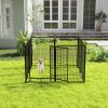 Pet Playpen, Pet Dog Fence Playground, Camping, 40" High, Heavy Duty for Small Dogs/Puppies, 8 Panel.