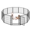 Pet Playpen, Pet Dog Fence Playground, Camping, 32" High, Heavy Duty for Small Dogs/Puppies, 12 Panel.